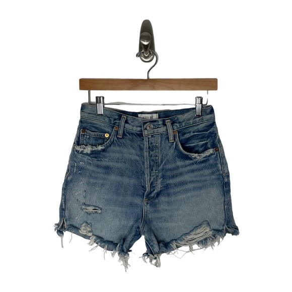 Agolde | Dee Shorts in Ricochet 27 - Picture 2 of 9
